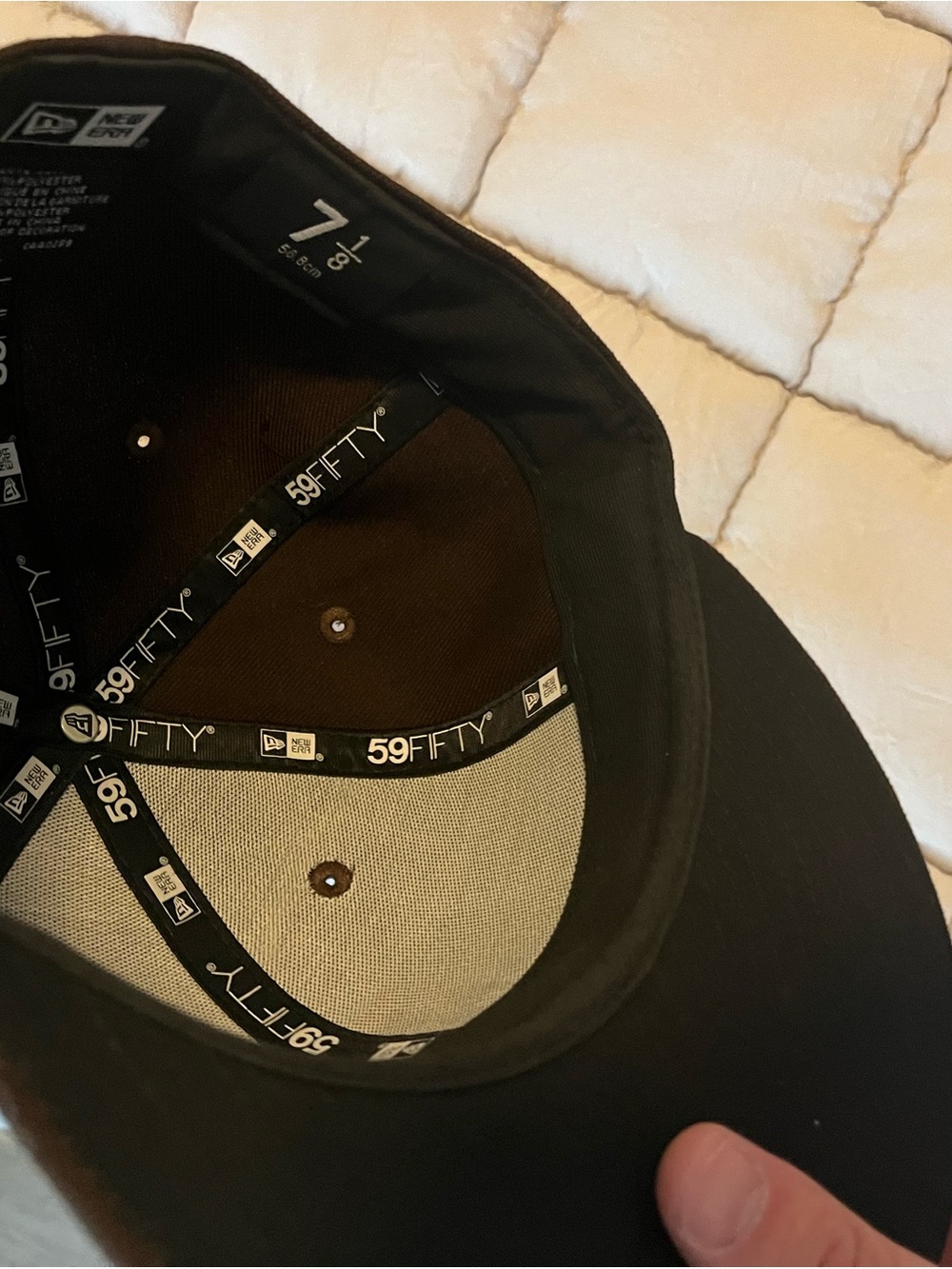 New Era San Diego Cap SIZE 7 1/8 - Picture 3 of 3